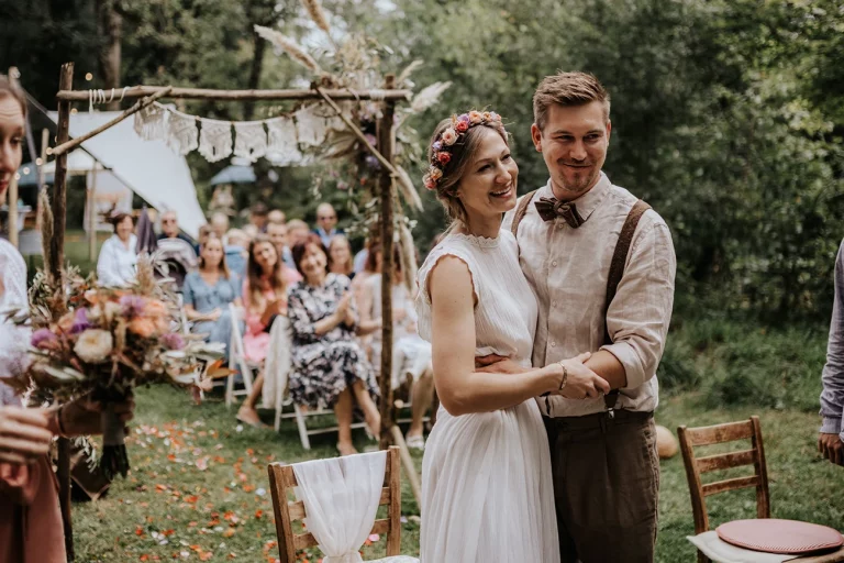 Garten Hochzeit in Wels